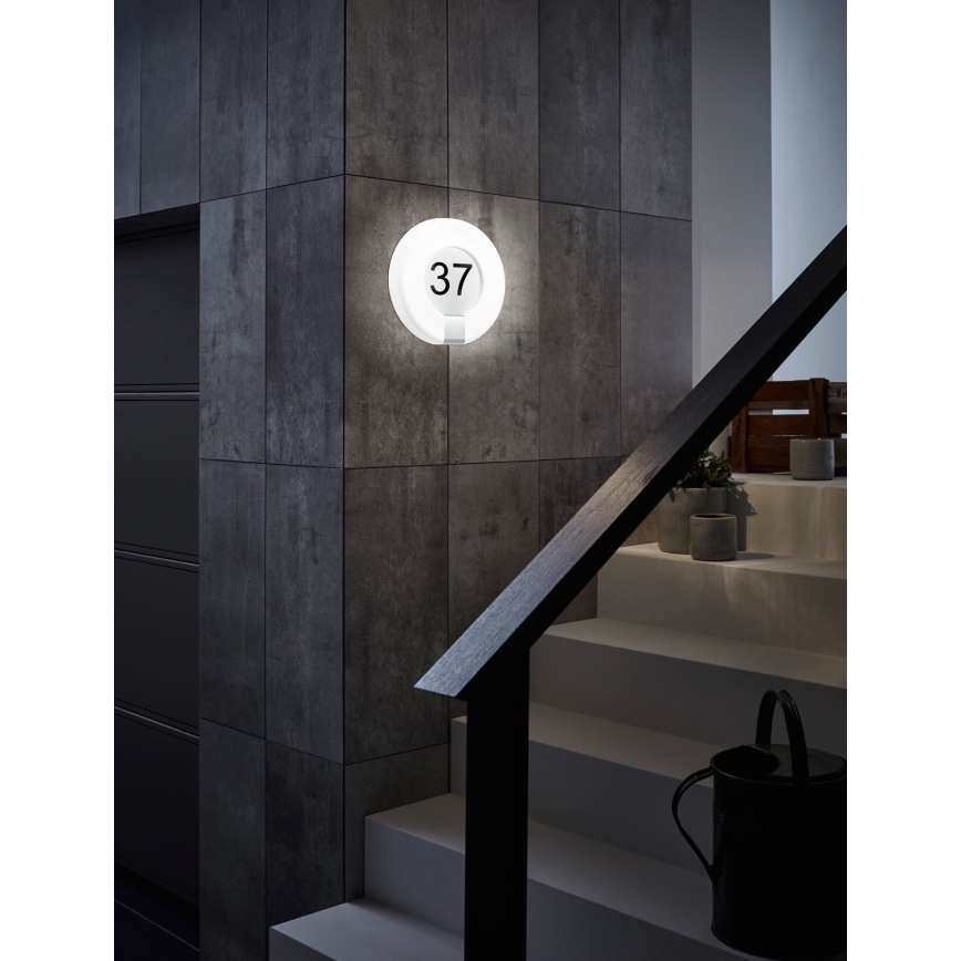 Eglo 98145 - LED Himmennettävä talo number MARCHESA-C LED/15W/230V IP44