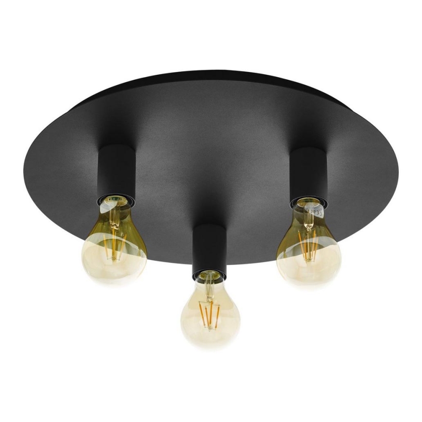 Eglo 98156 - Kattovalo PASSANO 3xE27/60W/230V