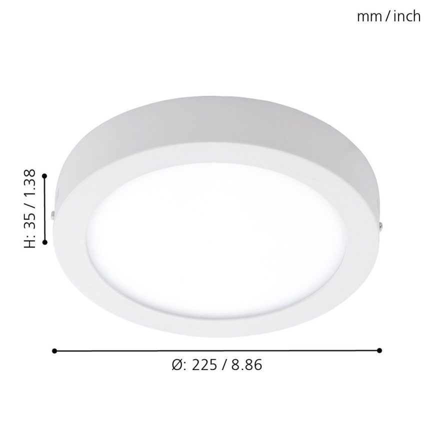 Eglo - Himmennettävä LED-ulkovalo ARGOLIS-C LED/16,5W/230V IP44