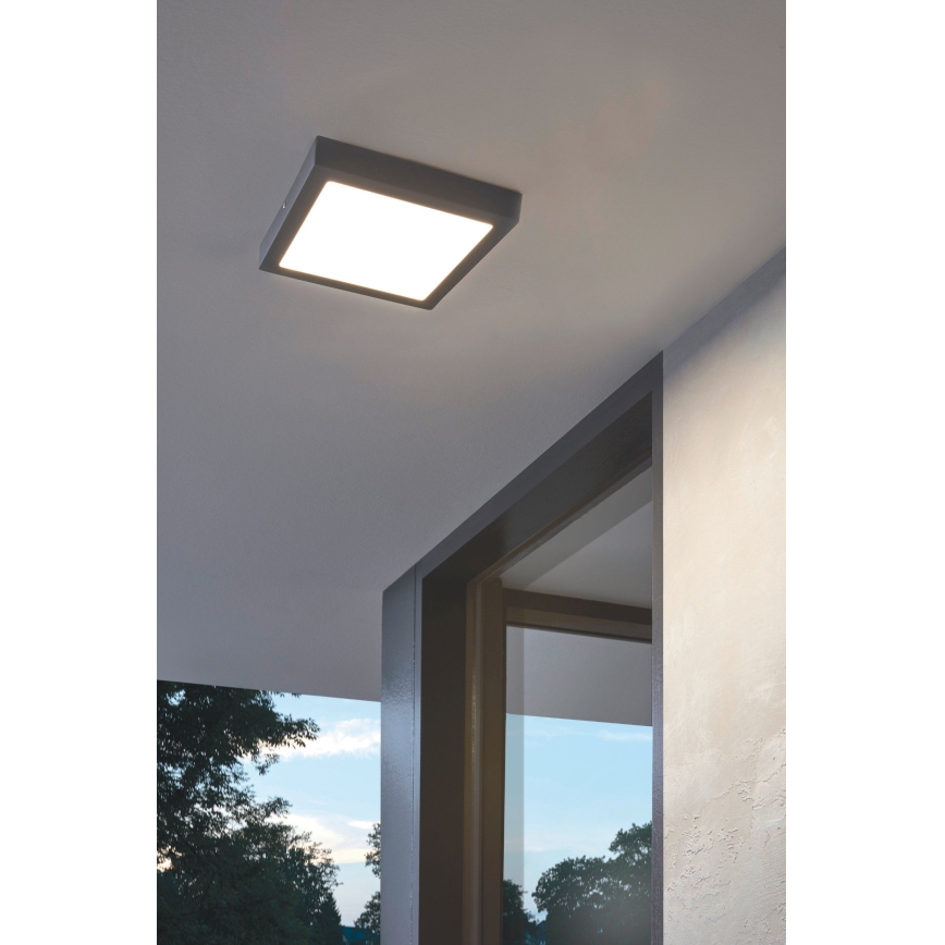 Eglo - LED himmennettävä ulkovalaisin ARGOLIS-C LED/22W/230V IP44 Bluetooth
