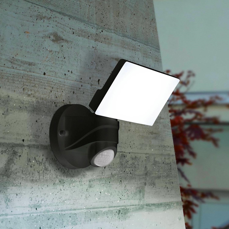 Eglo 98178 - LED-ulkoseinävalaisin anturilla PAGINO LED/15W/230V IP44