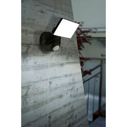Eglo 98178 - LED-ulkoseinävalaisin anturilla PAGINO LED/15W/230V IP44