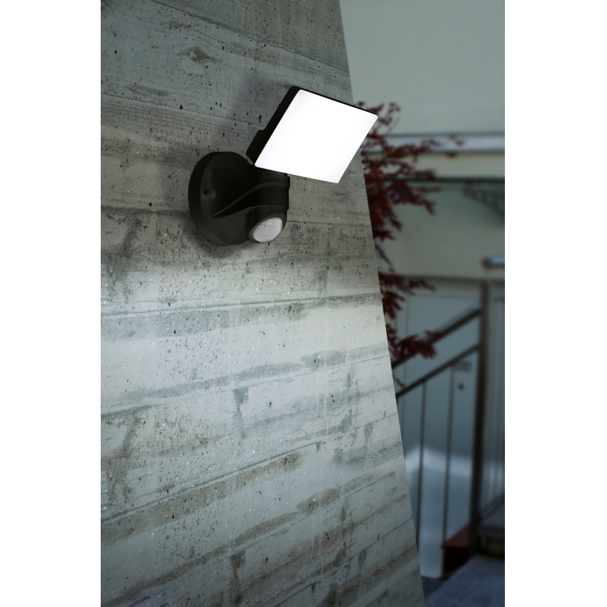 Eglo 98178 - LED-ulkoseinävalaisin anturilla PAGINO LED/15W/230V IP44