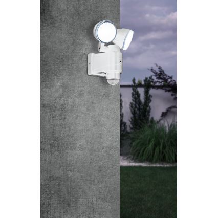 Eglo - LED-ulkovalaisin anturilla 2xLED/4W/4xLR1 IP44