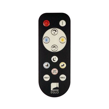 Eglo 98205 - Himmennettänä LED-paneeli SALOBRENA-A LED/30W/230V + kauko-ohjaus