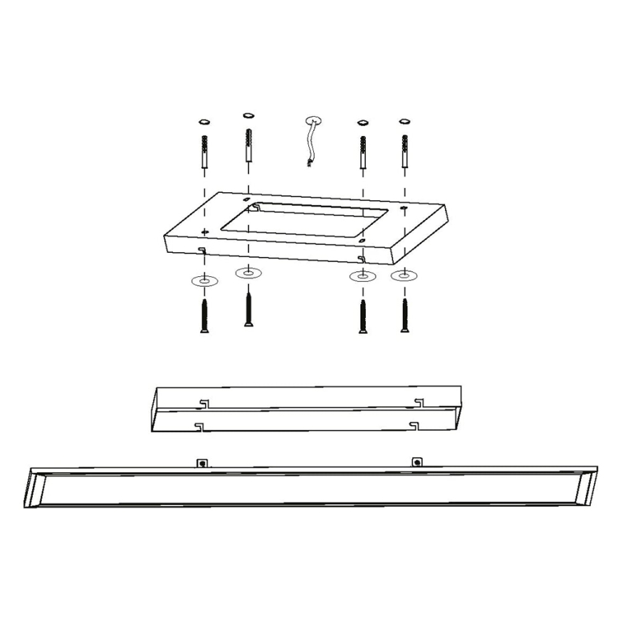 Eglo 98205 - Himmennettänä LED-paneeli SALOBRENA-A LED/30W/230V + kauko-ohjaus