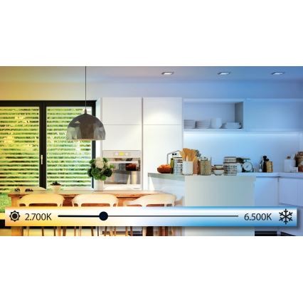 Eglo 98206 - Himmennettänä LED-paneeli SALOBRENA-A LED/30W/230V + kauko-ohjaus