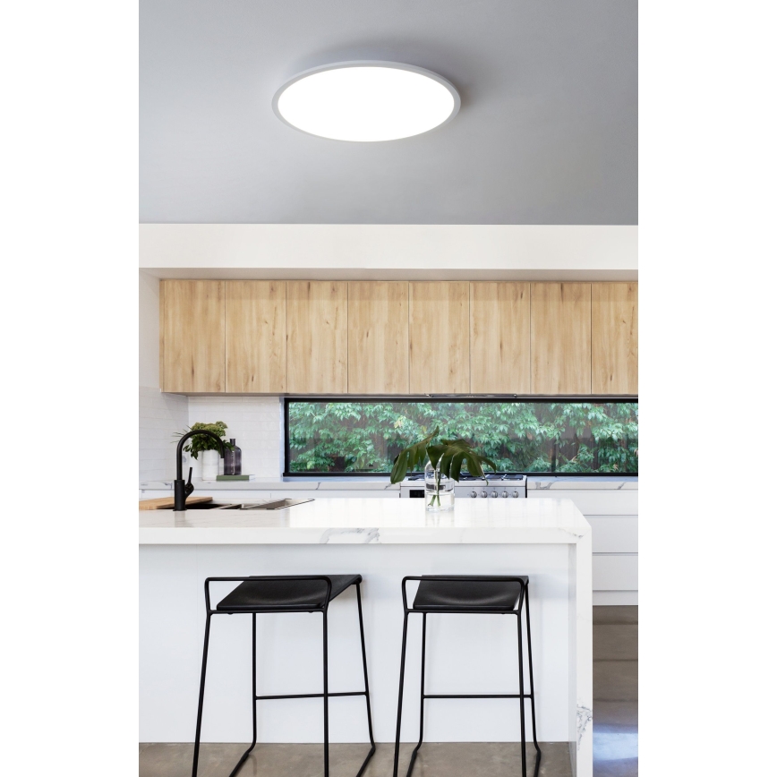 Eglo 98209 - Himmennettävä LED-kattovalaisin SARSINA-A LED/30W/230V + kauko-ohjaus