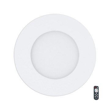 Eglo 98212 - Himmennettävä riippuva LED-kattovalaisin FUEVA-A LED/5W/230V + kauko-ohjaus