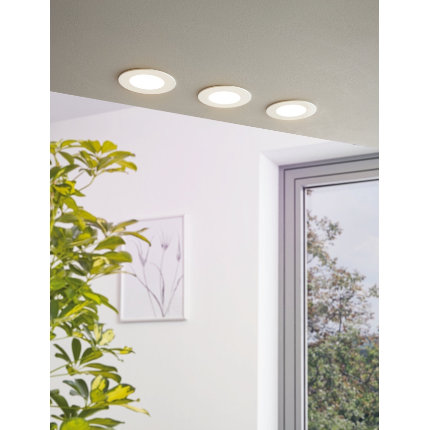 Eglo 98212 - Himmennettävä riippuva LED-kattovalaisin FUEVA-A LED/5W/230V + kauko-ohjaus