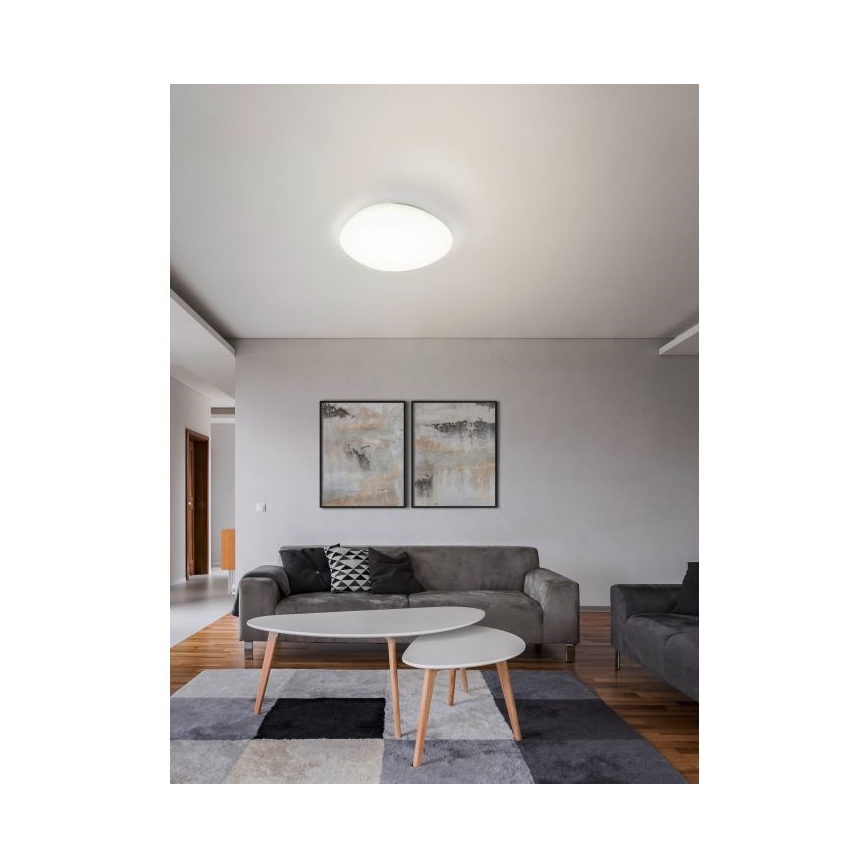 Eglo 98228 - Himmennettävä LED-kattovalaisin SILERAS-A LED/36W/230V + kauko-ohjaus
