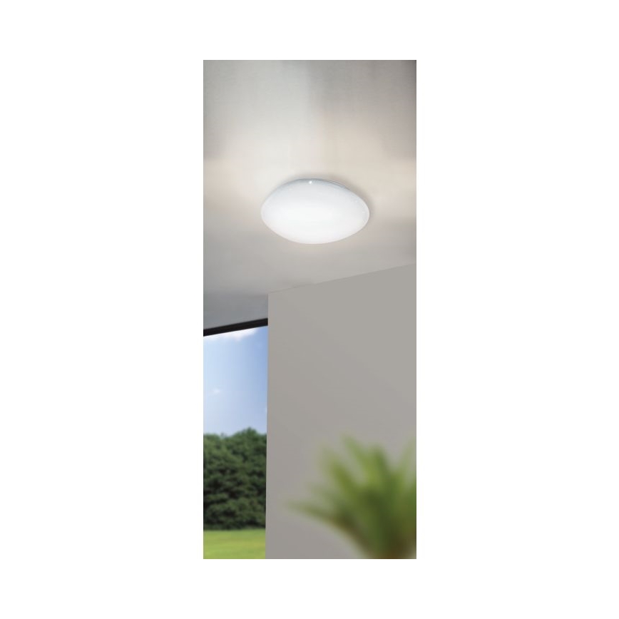Eglo 98228 - Himmennettävä LED-kattovalaisin SILERAS-A LED/36W/230V + kauko-ohjaus