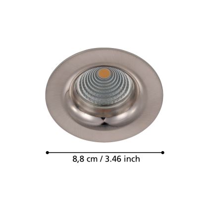Eglo 98244 - Himmennettävä riippuva LED-kattovalaisin SALICETO LED/6W/230V