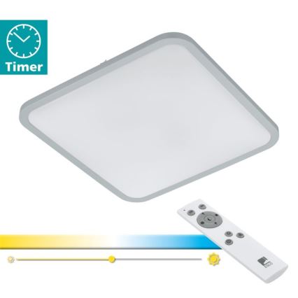 Eglo 98258 - Himmennettävä LED-kattovalaisin COGOLETO LED/30W/230V + kauko-ohjaus
