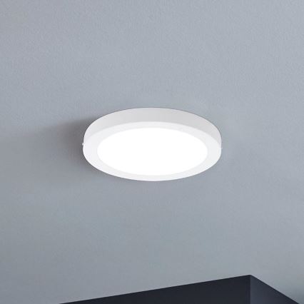 Eglo 98292 - Himmennettävä LED-kattovalaisin FUEVA-A LED/14W/230V + kauko-ohjaus