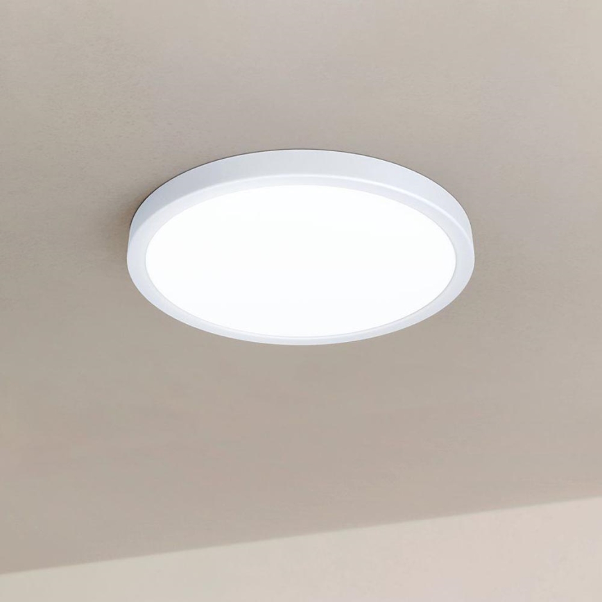 Eglo 98293 - Himmennettävä LED-kattovalaisin FUEVA-A LED/20W/230V + kauko-ohjaus