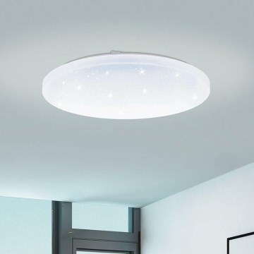 Eglo 98294 - Himmennettävä kylpyhuoneen LED-kattovalaisin FRANIA-A LED/12W/230V IP44 + Kauko-ohjaus