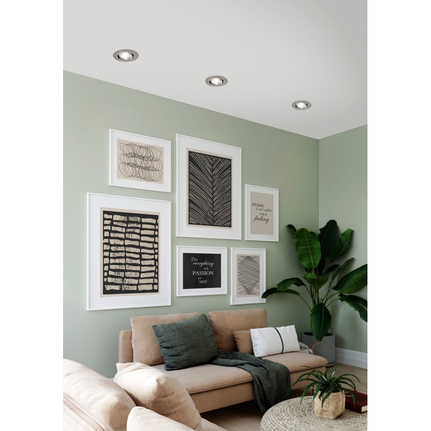 Eglo 98307 - Himmennettävä riippuva LED-kattovalaisin SALICETO LED/6W/230V
