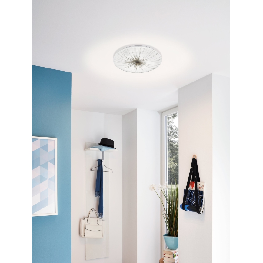 Eglo 98325 - LED-kattovalaisin NIEVES LED/19,5W/230V