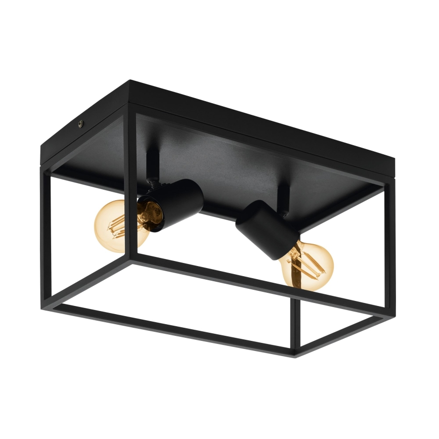 Eglo 98332 - Kattovalo SILENTINA 2xE27/40W/230V