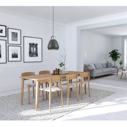 Eglo 98349 - Kattokruunu narulla BEDNALL 1xE27/60W/230V