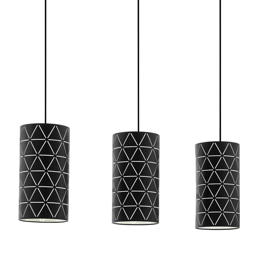 Eglo 98353 - Kattokruunu narulla RAMON 3xE27/40W/230V
