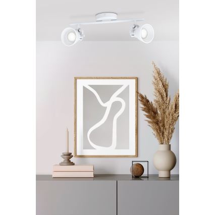 Eglo 98394 - LED-kohdevalaisin SERAS 2xGU10/3,3W/230V