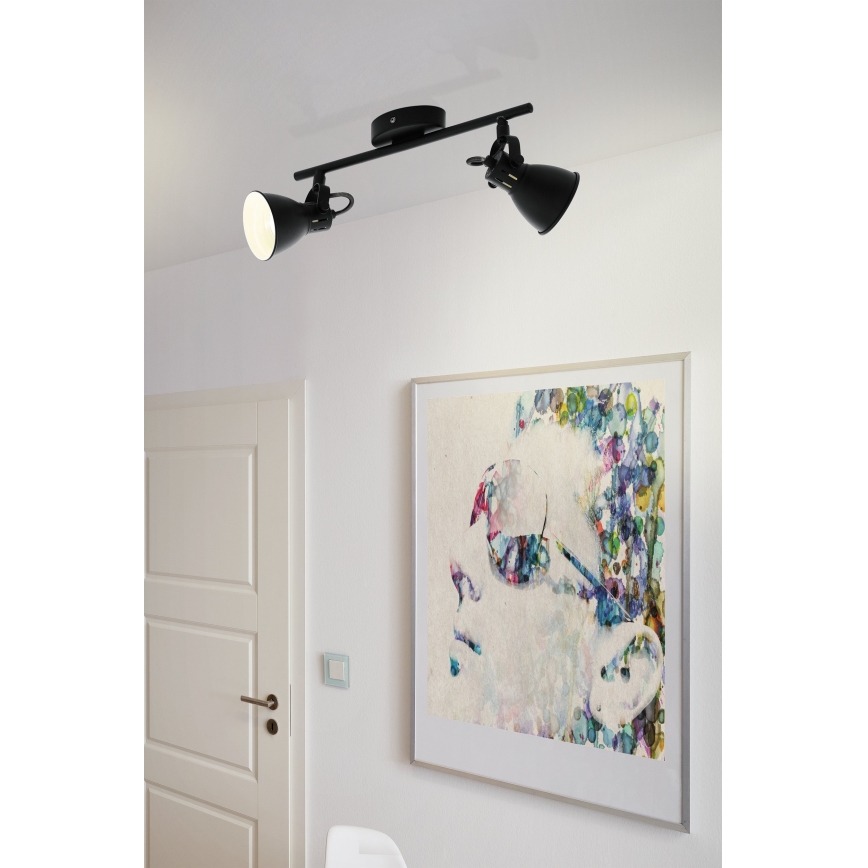 Eglo 98398 - LED-kohdevalaisin SERAS 2xGU10/3,3W/230V
