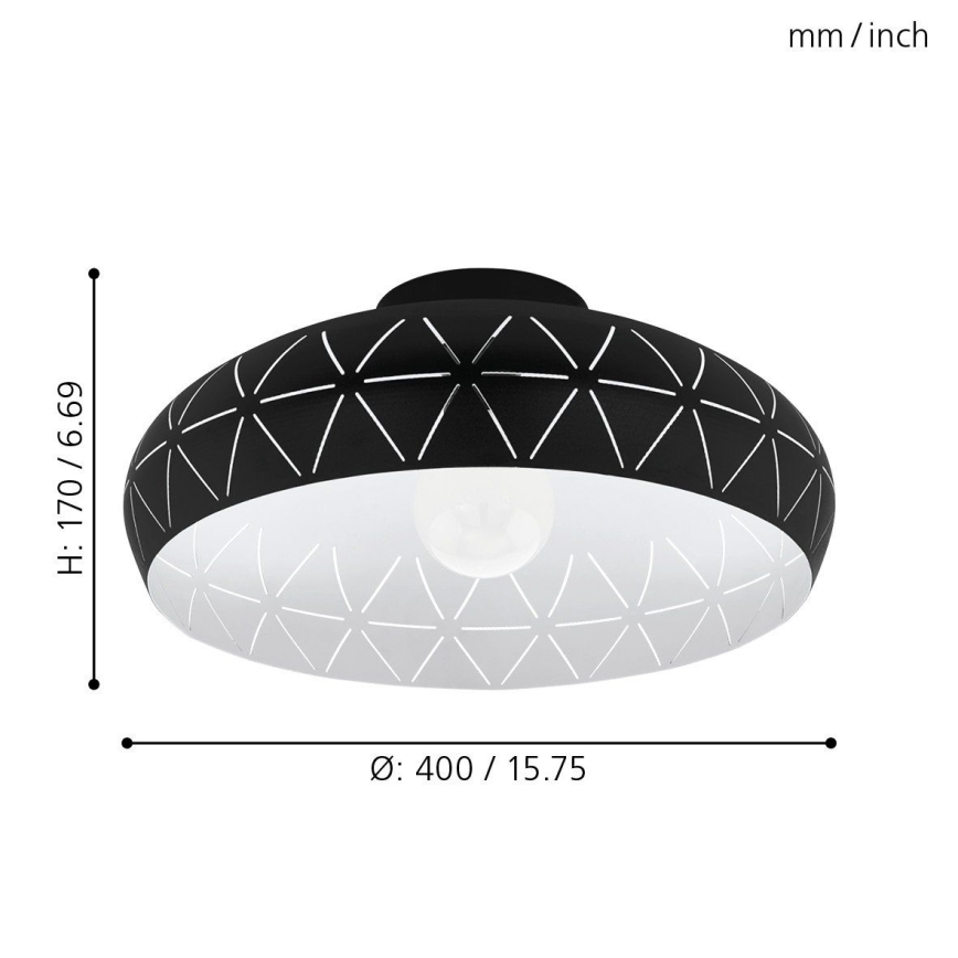 Eglo 98466 - Kattovalo RAMON 1xE27/28W/230V