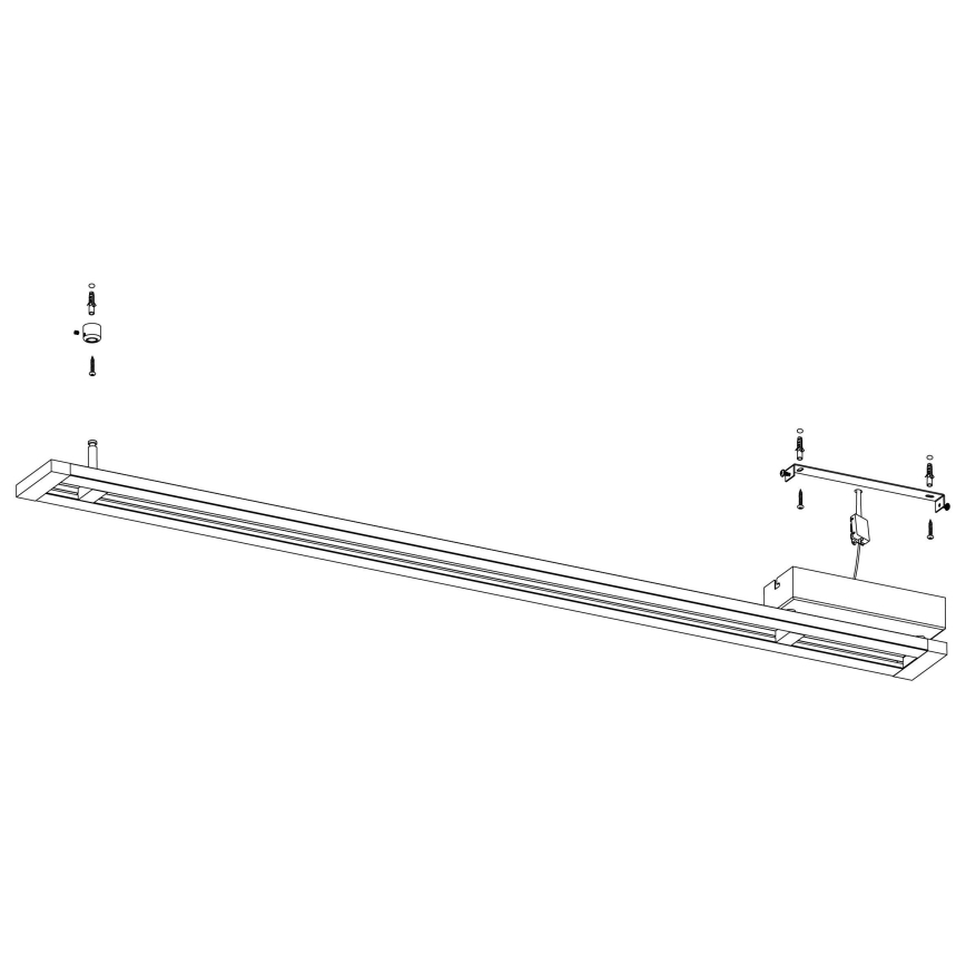 Eglo 98491 - Himmennettävä LED-kattovalaisin AMONTILLADO LED/27W/230V