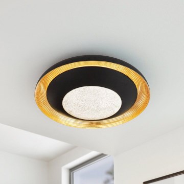 Eglo 98527 - Himmennettävä LED-kattovalaisin CANICOSA LED/24,5W/230V + kauko-ohjaus