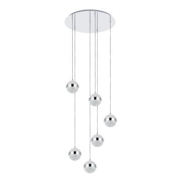 Eglo 98558 - LED-kattokruunu narussa LICOROTO 6xG9/3W/230V