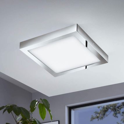 Eglo - Himmennettävä LED-RGB-kattovalaisin FUEVA-C LED/21W/230V Bluetooth