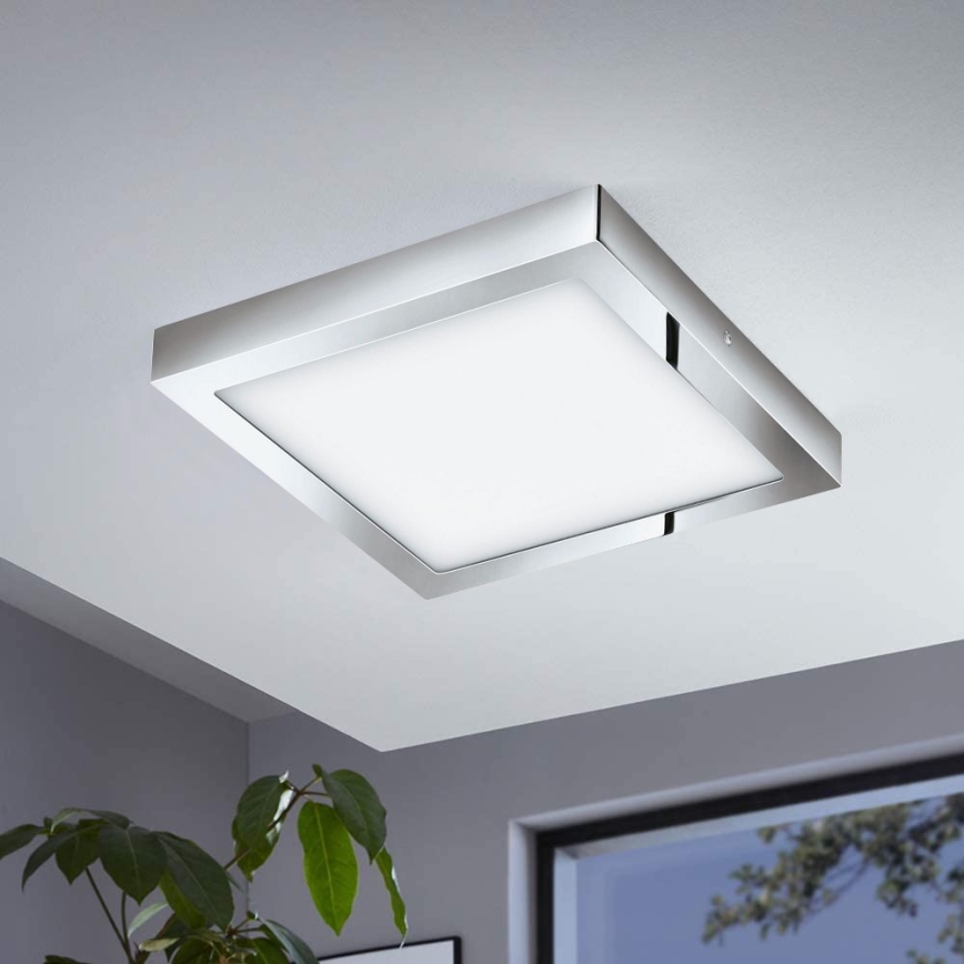 Eglo - Himmennettävä LED-RGB-kattovalaisin FUEVA-C LED/21W/230V Bluetooth