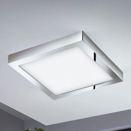 Eglo - Himmennettävä LED-RGB-kattovalaisin FUEVA-C LED/21W/230V Bluetooth