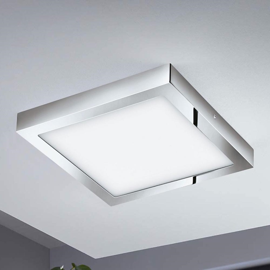 Eglo - Himmennettävä LED-RGB-kattovalaisin FUEVA-C LED/21W/230V Bluetooth