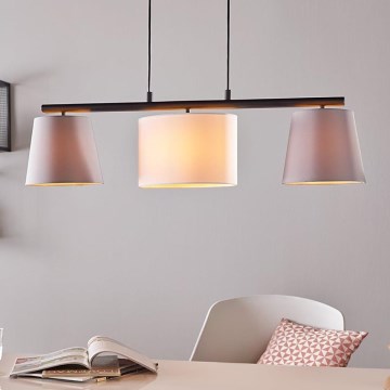 Eglo 98587 - Kattokruunu narulla ALMEIDA 3xE14/25W/230V
