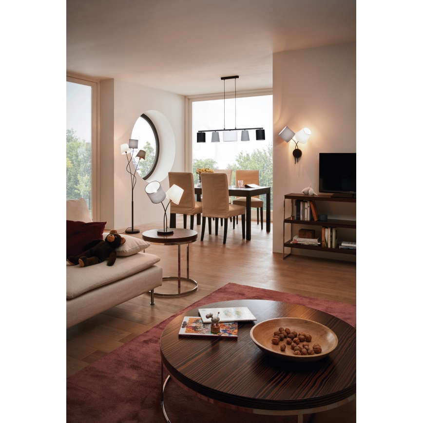 Eglo 98588 - Kattokruunu narulla ALMEIDA 5xE14/25W/230V