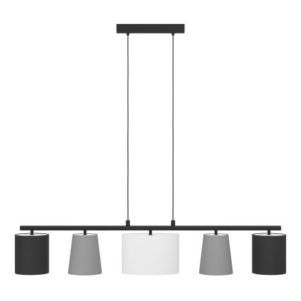 Eglo 98588 - Kattokruunu narulla ALMEIDA 5xE14/25W/230V