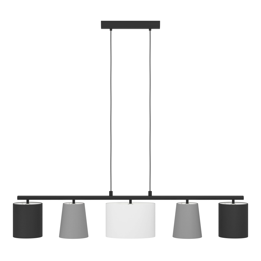 Eglo 98588 - Kattokruunu narulla ALMEIDA 5xE14/25W/230V