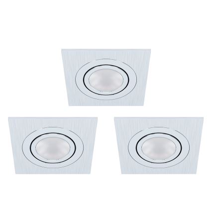 Eglo - SETTI 3xLED Upotettu valo AREITIO 3xGU10/5W/230V