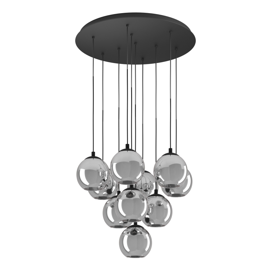 Eglo 98654 - Kattokruunu narulla ARISCANI 10xE27/40W/230V