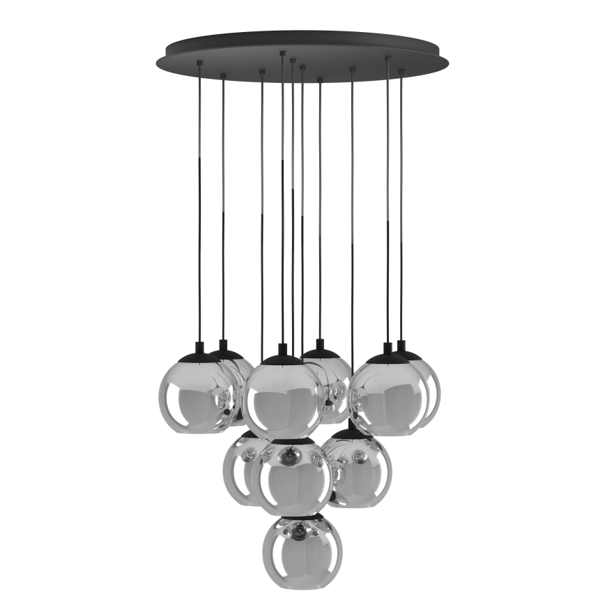 Eglo 98654 - Kattokruunu narulla ARISCANI 10xE27/40W/230V