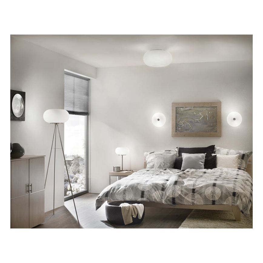Eglo - LED RGB Himmennettävä pöytävalaisin OPTICA-C LED/16W/230V halkaisija 27,5 cm