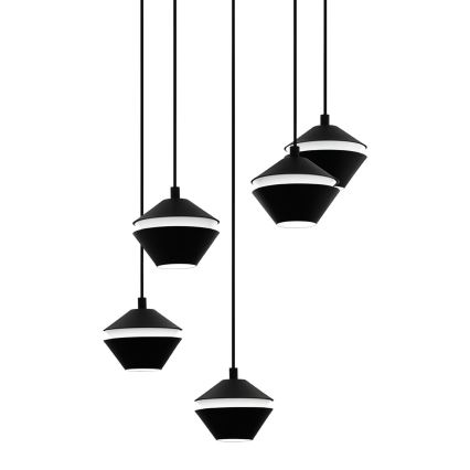 Eglo 98683 - LED-kattokruunu narussa PERPIGO 5xGU10/5W/230V