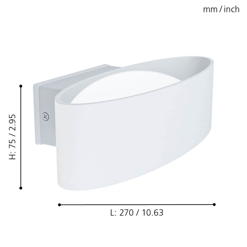 Eglo 98709 - LED-ulkoseinävalaisin CHINOA LED/10W/230V IP44