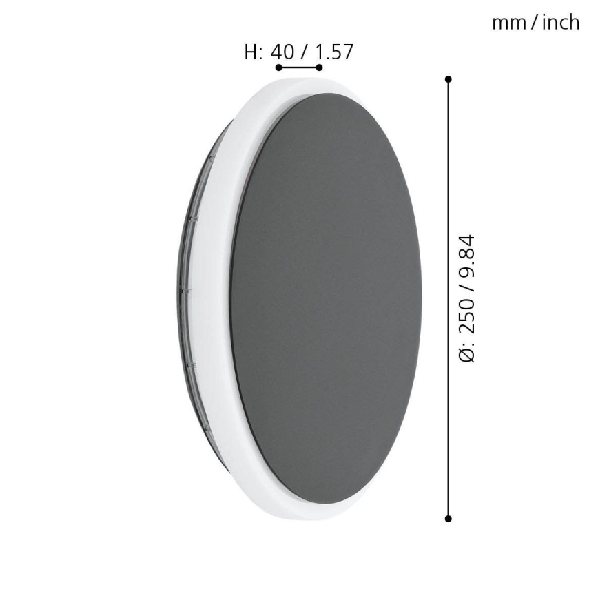 Eglo - LED-ulkoseinävalaisin LED/11,5W/230V IP44