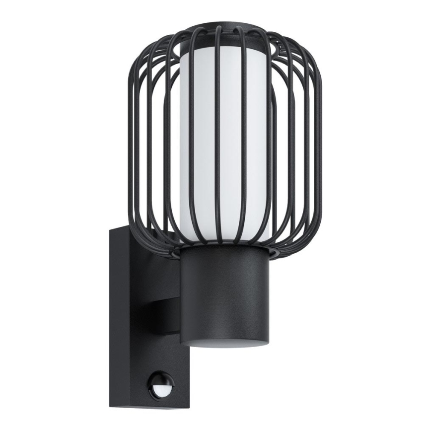Eglo 98722 - Ulkoseinävalaisin anturilla RAVELLO 1xE27/28W/230V IP44