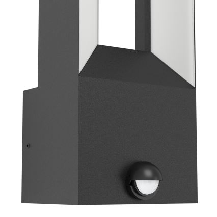 Eglo - LED-ulkovalaisin anturilla 2xLED / 5W / 230V IP44