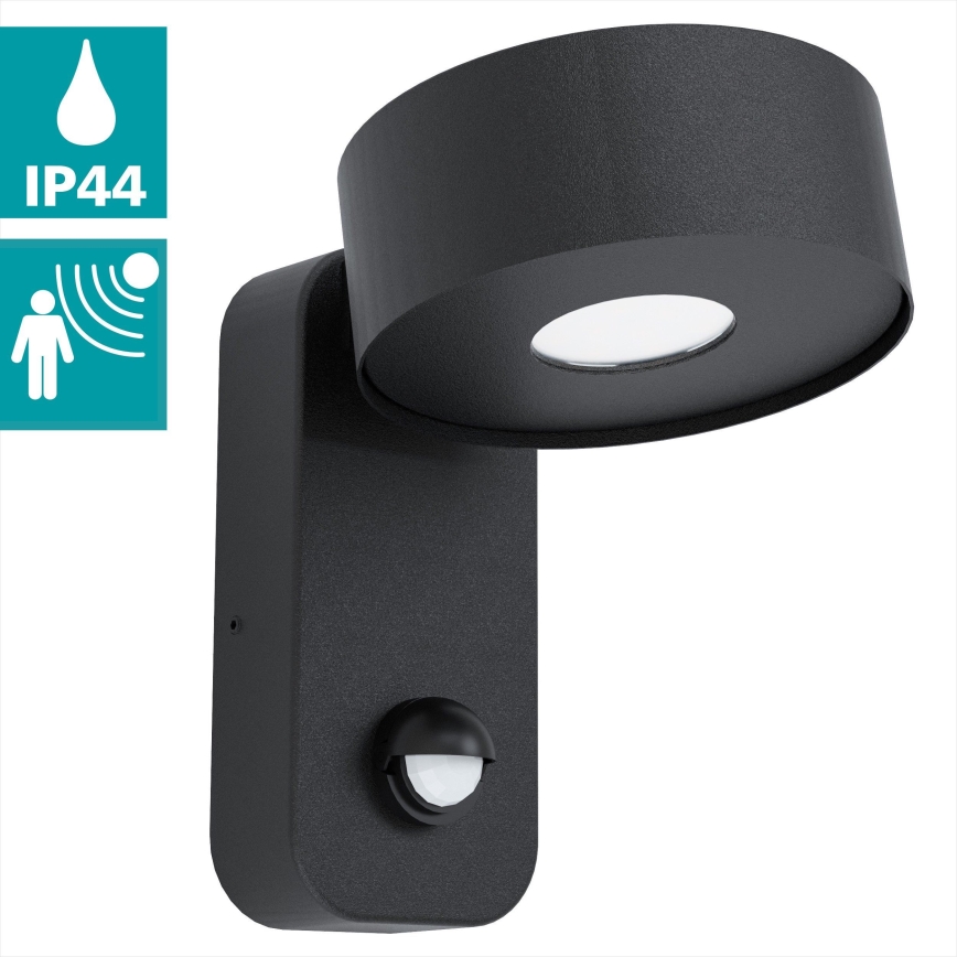 Eglo 98738 - LED-ulkoseinävalaisin anturilla PALOSCO LED/6W/230V IP44